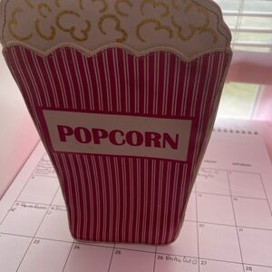 Popcorn tin purse with pink lining #kawaii #coquette #pastel